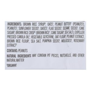 Probar Organic Peanut Butter Bar - Case of 12 - 3 oz