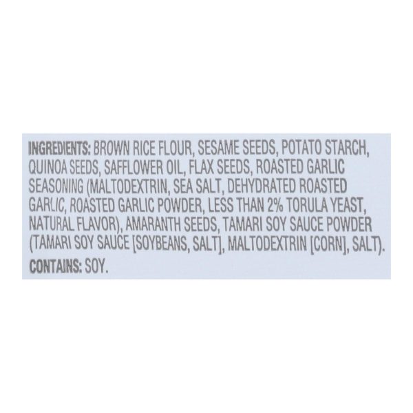 Crunchmaster - Multiseed Crckr Rst Garlc - Case of 12 - 4 OZ - Image 2