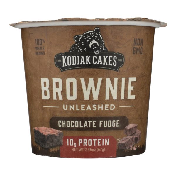 Kodiak Cakes - Brownie In Cup Chocolate Fudge - Case of 12-2.36 oz - Image 3