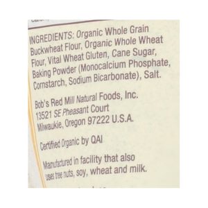 Bob's Red Mill - Pancake/waffle Bckwht - Case of 4 - 24 OZ