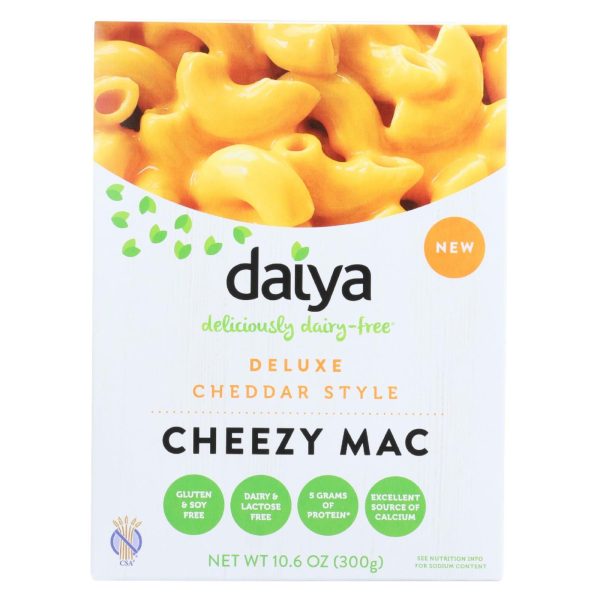 Daiya Foods - Cheezy Mac Deluxe - Cheddar Style - Dairy Free - 10.6 oz. - Case of 8 - Image 2
