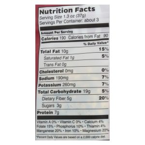 Crunchsters - Sprouted Protein Snack - Beyond Bacon - Case of 6 - 4 oz.