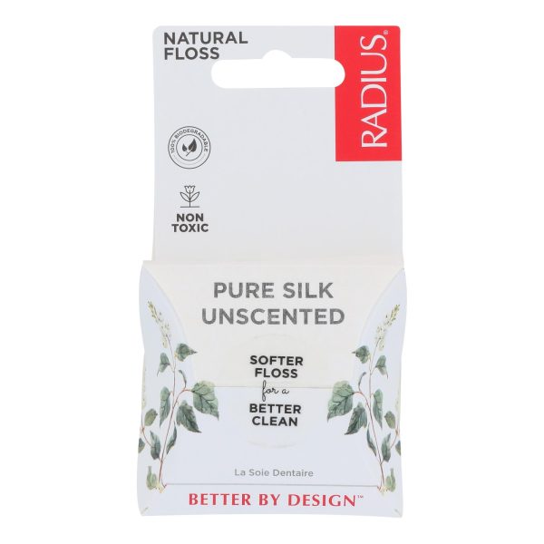 Radius - Floss - Silk - Waxed - Round - Unflavored - 33 yd - Case of 6 - Image 2