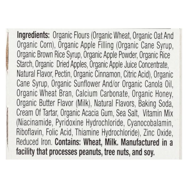 Earth's Best - Bars Sunny Days Apple - Case of 6-4.69 OZ