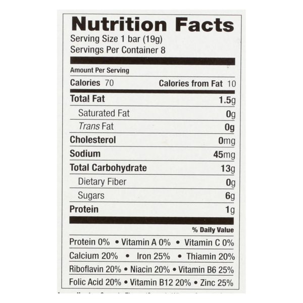 Earth's Best - Bars Sunny Days Apple - Case of 6-4.69 OZ - Image 2