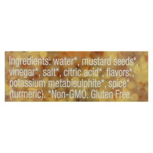 Bornier - Mustard - Whole Grain - Case of 6 - 7.4 oz.