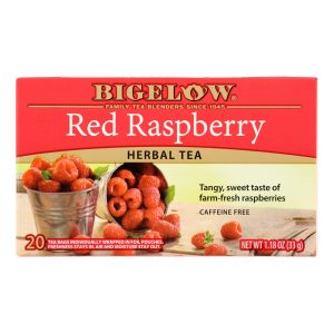 Bigelow Tea Herbal Tea - Red Raspberry - Case of 6 - 20 BAG