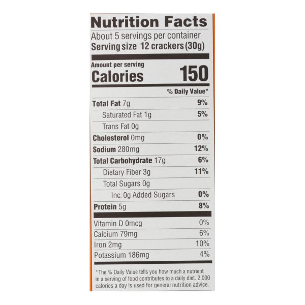 Mary's Gone Crackers Super Seed - Everything - Case of 6 - 5.5 oz. - Image 3