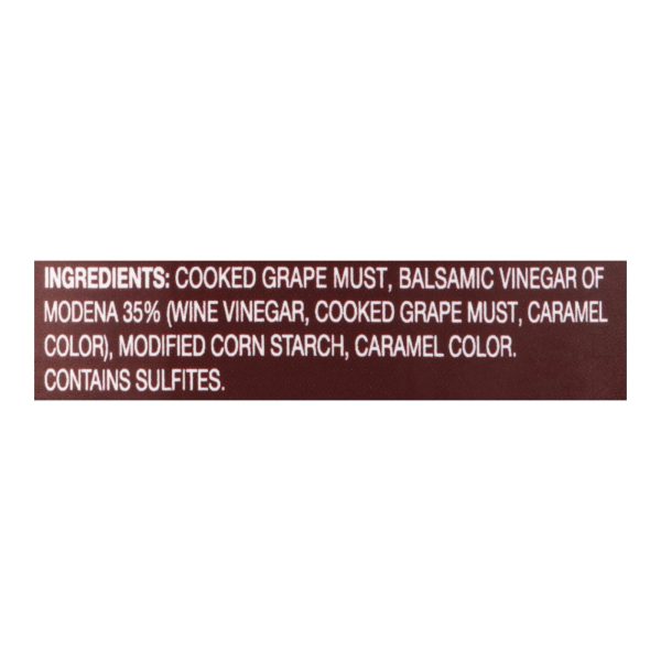 Monari Federzoni Glaze with Balsamic Vinegar of Modena - Case of 6 - 9.1 Fl oz. - Image 2