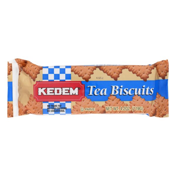 Kedem Tea Biscuits - Plain - Case of 24 - 4.2 oz. - Image 3