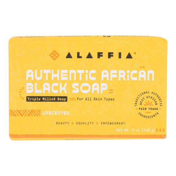 Alaffia - Soap Unscented Trpl Mld - 1 Each-5 OZ - Image 2