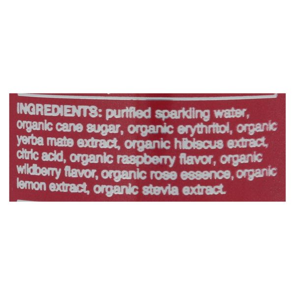 Clean Cause - Yrba Mte Raspberry - Case of 12 - 16 FZ