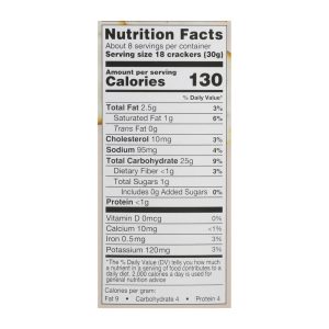 Manischewitz - Crackers G/f - Case of 12 - 8 OZ