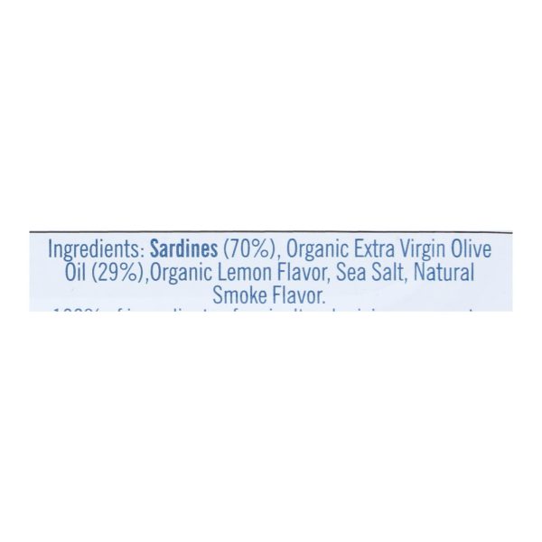 Bela-Olhao Sardines - Sardines Extra Virgin Olive Oil Lemon Sauce - Case of 12 - 4.23 ounces