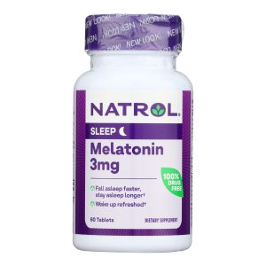 Natrol Melatonin - 3 mg - 60 Tablets
