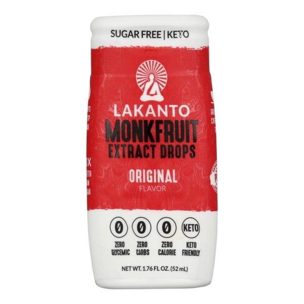 Lakanto - Lq Swtnr Mnkfruit Original Sugar Free - Case of 6-1.76 FZ - Image 2