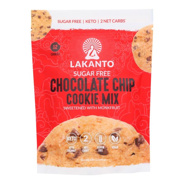 Lakanto - Mix Cookie Chocolate Chip Sugar Free - Case of 8-6.77 OZ - Image 3