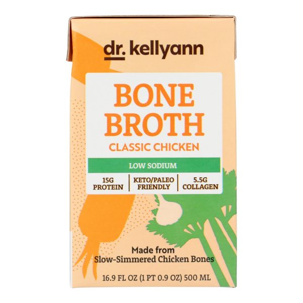 Dr. Kellyann - Bone Broth Ls Chicken - Case of 6-16.9 FZ - Image 2