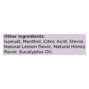 Herbion Naturals Honey Lemon Cough Drops  - 1 Each - 18 CT