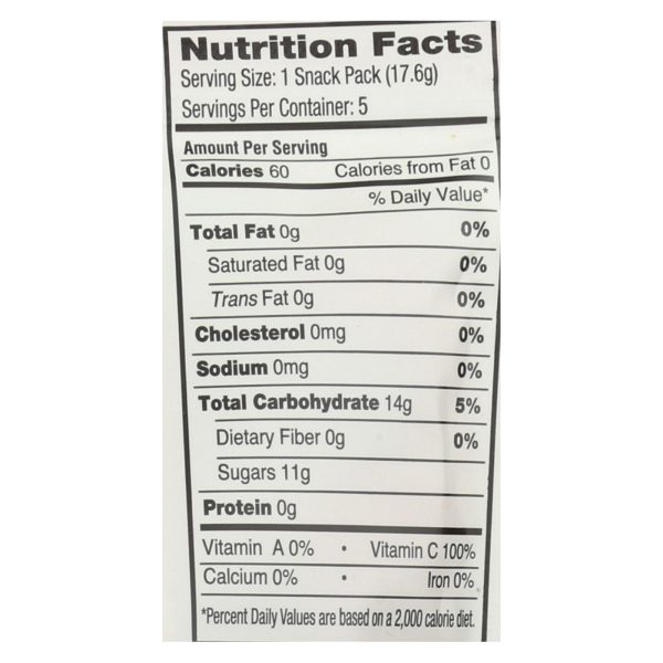 Yumearth Organics Organic - Raspberry - Pineapple - Mango - Case of 12 - 3.1 oz. - Image 2