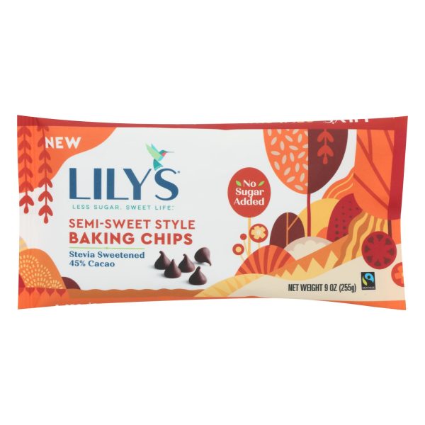 Lily's Sweets - Baking Chips Sem Sweet Styl - Case of 12 - 9 OZ - Image 2