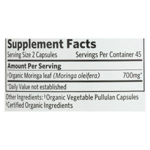 Organic India Moringa - 90 VCAP