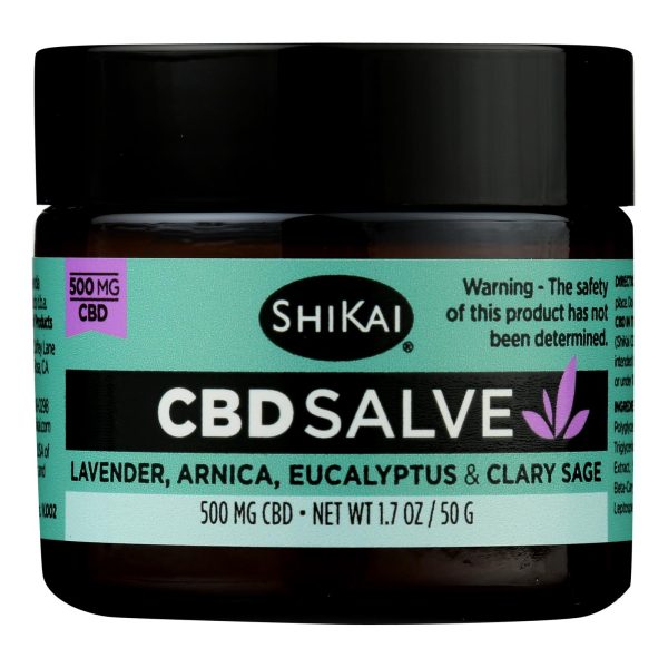 Shikai Products - Cbd Salve Lav/sage 500mg - 1 Each-1.7 OZ