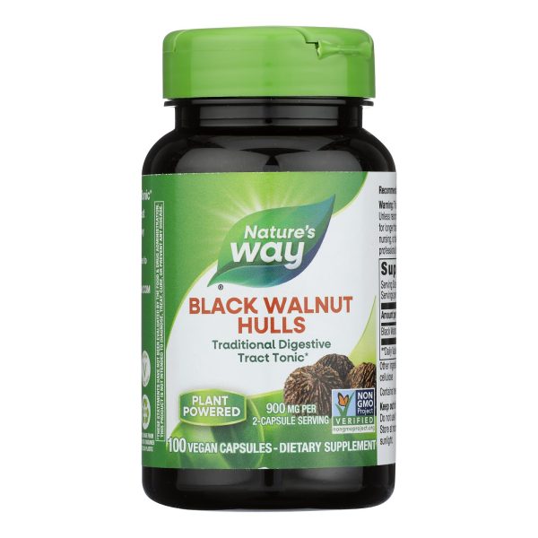 Nature's Way - Black Walnut Hulls - 100 Capsules - Image 2