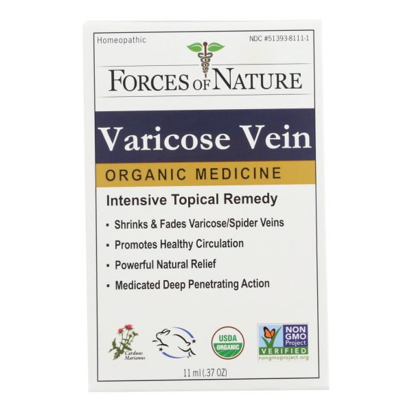 Forces Of Nature - Varicose Vein Control - 1 Each - 11 ML - Image 2