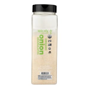 Spicely Organics - Onion Organic Granulates - Case of 2-16 ounces