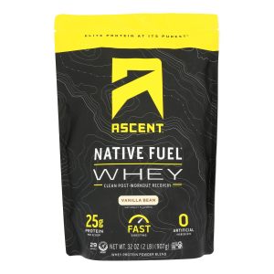 Ascent Native Fuel Vanilla Bean Whey Protein Powder Blend Vanilla Bean - 1 Each - 2 LB