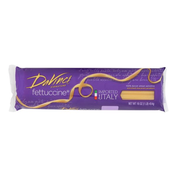 DaVinci - Fettuccine Pasta - Case of 20 - 16 oz. - Image 2