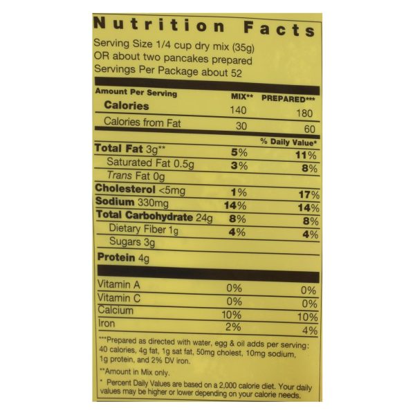 Pamela's Products - Baking and Pancake Mix - Case of 3 - 4 lb. - Image 2