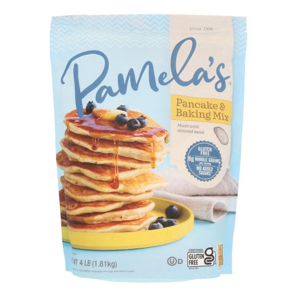 Pamela's Products - Baking and Pancake Mix - Case of 3 - 4 lb. - Image 3