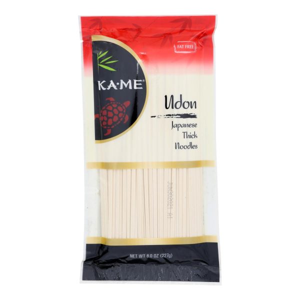 Ka'Me Udon Japanese Thick Noodles - Case of 12 - 8 OZ - Image 2