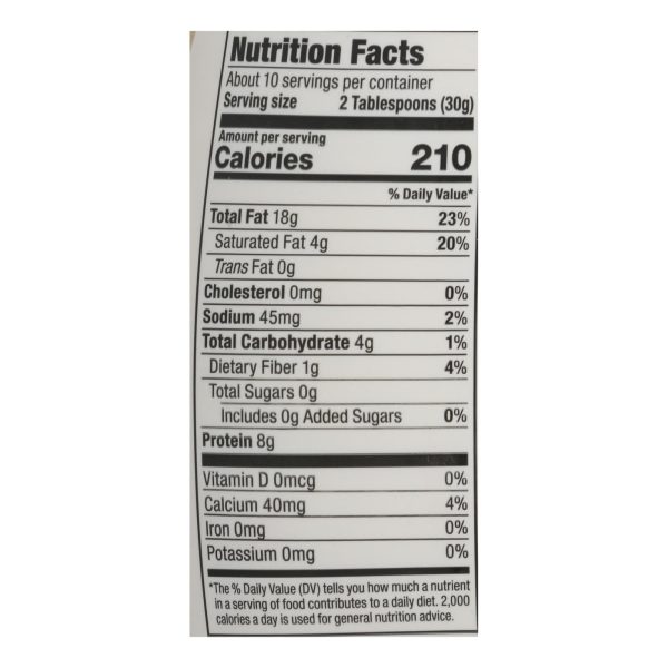 Mighty Sesame Company - Tahini Organic Fine Sesame - Case of 8 - 10.9 OZ - Image 3