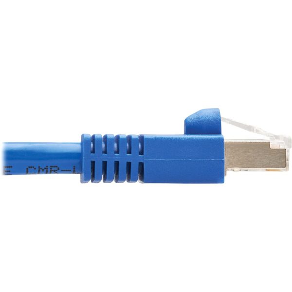 Eaton Tripp Lite Series M12 X-Code Cat6a 10G F/UTP CMR-LP Shielded Ethernet Cable (M12 M/RJ45 M), IP68, PoE, Blue, 1 m (3.3 ft.), TAA - Image 5