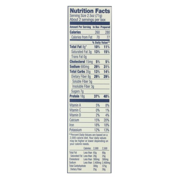 Banza - Chickpea Pasta Mac and Cheese - White Cheddar - Case of 6 - 5.5 oz. - Image 2