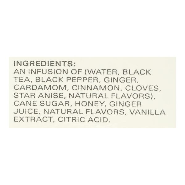 Tazo Tea - Tea Conc Skny Chai Latte - Case of 6 - 32 FZ - Image 3