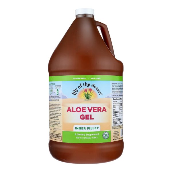 Lily Of The Desert Aloe Vera Gel  - Case of 4 - 1 GAL - Image 2