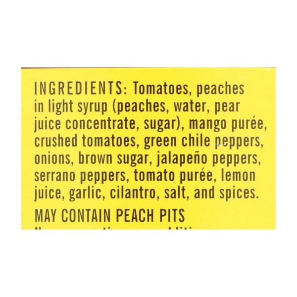 Desert Pepper Trading - Medium Hot Peach Mango Salsa - Case of 6 - 16 oz. - Image 2