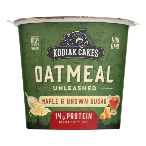 Kodiak Cakes Oatmeal - Case of 12 - 2.12 OZ - Image 2