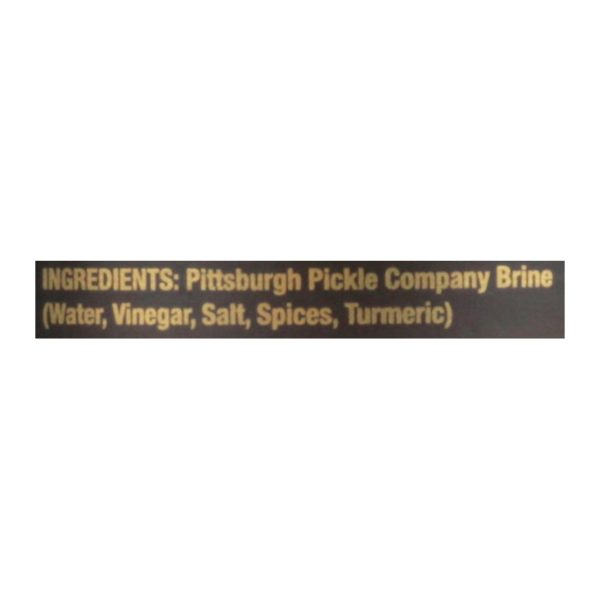 Pittsburg Pickle - Juice Picklixir Pickle - Case of 12-16 OZ