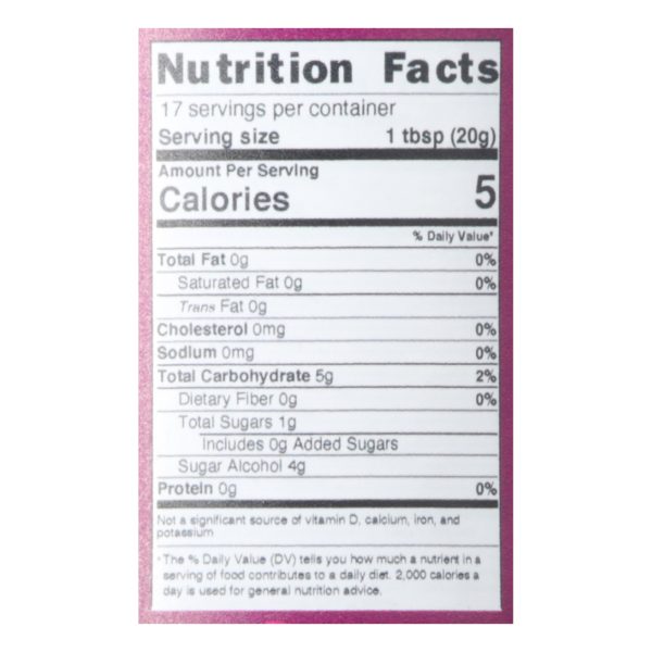 Good Good - Jam Raspberry No Sugar - Case of 6-12 OZ - Image 2