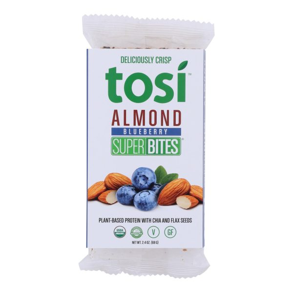 Tosi - Superbites Blbry Almond - Case of 12 - 2.4 OZ - Image 3