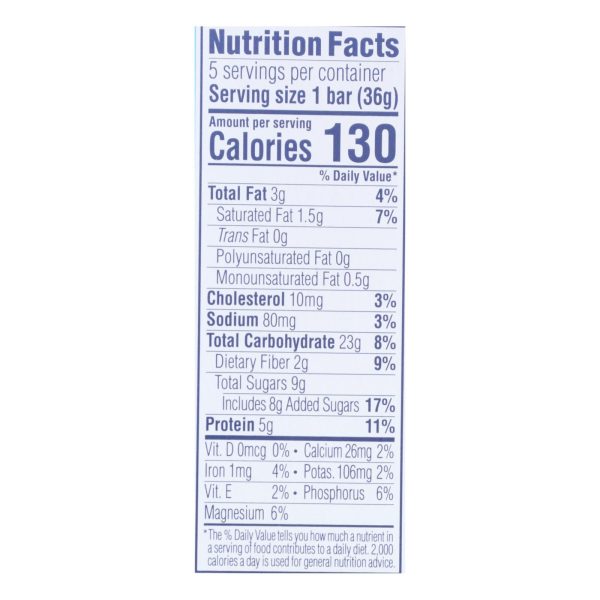Clif Kid Zbar - Zbar Protein Cky/crm 5ct - Case of 6-5/1.27OZ - Image 3
