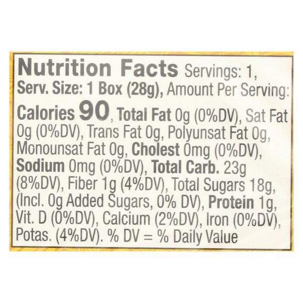 Newman's Own Organics Raisins  - Case of 12 - 6/1.0 OZ - Image 2