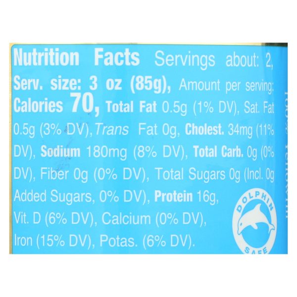 Tonnino Tuna - Tuna In Spring Water - Case of 6 - 6.7 OZ - Image 2