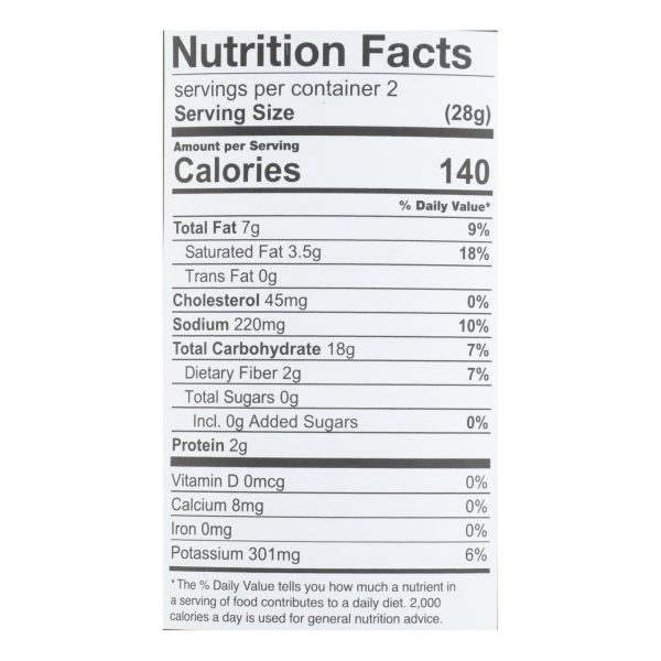 The Good Crisp Company Potato Crisps - Sour Cream and Onion - Case of 12 - 1.6 oz - Image 2