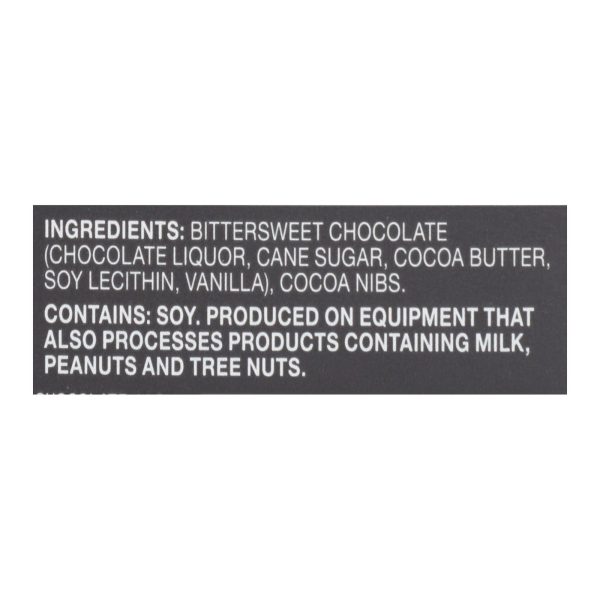 Endangered Species Natural Chocolate Bars - Dark Chocolate - 72 Percent Cocoa - Cacao Nibs - 3 oz Bars - Case of 12 - Image 3
